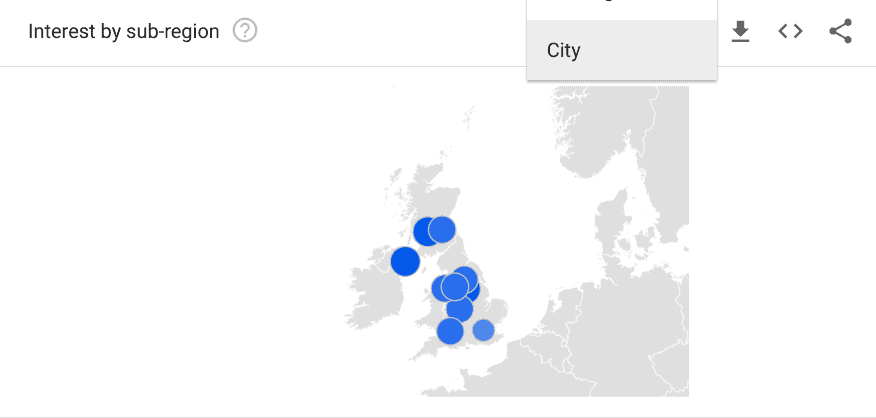 7 Ways To Use Google Trends For Powerful Marketing Insights 10 City
