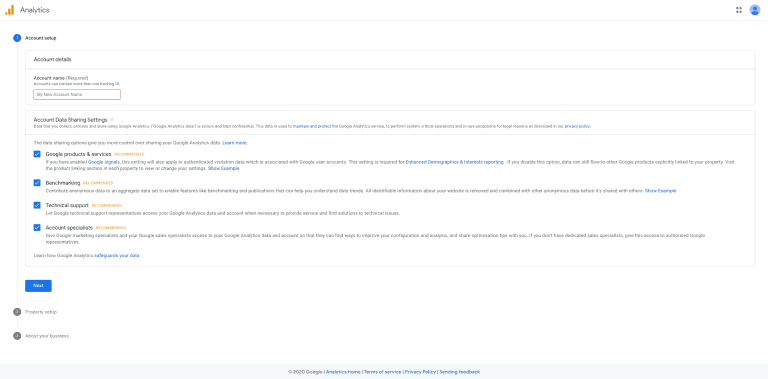 How To Set Up &Amp; Install Google Analytics 5 Google Analytics: Setting Up An Account Name