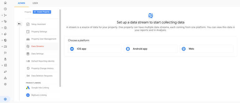 How To Set Up &Amp; Install Google Analytics 11 Set Up A Data Stream In Google Analytics