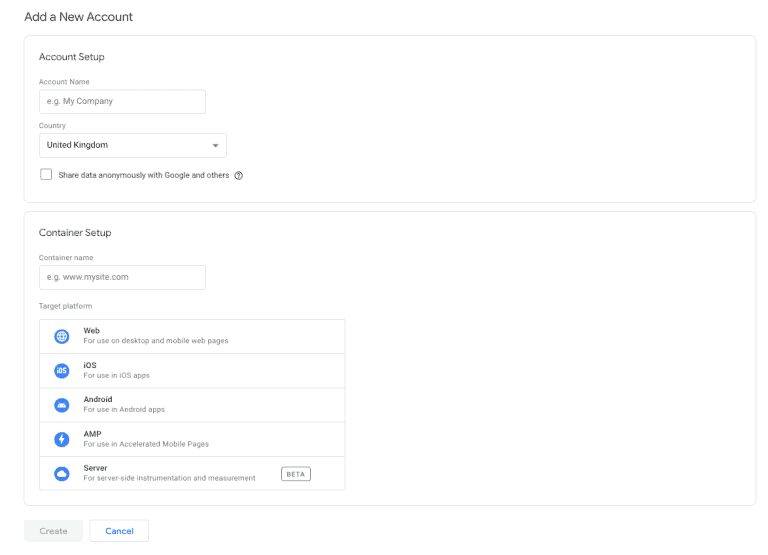 How To Set Up &Amp; Install Google Analytics 17 Google Tag Manager, New Account Set Up Process