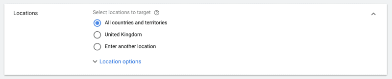 How To Create Your First Ad Campaign In Google Ads 10 Location Settings In Google Ads